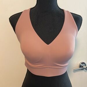 Athleta Pink Racerback Sports Bra. Discontinued Model. (New Without Tags).